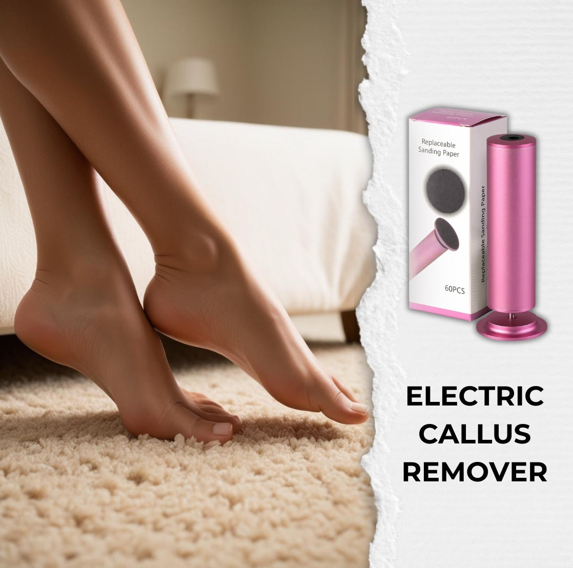 Olinelle™ Electric Foot Callus Remover